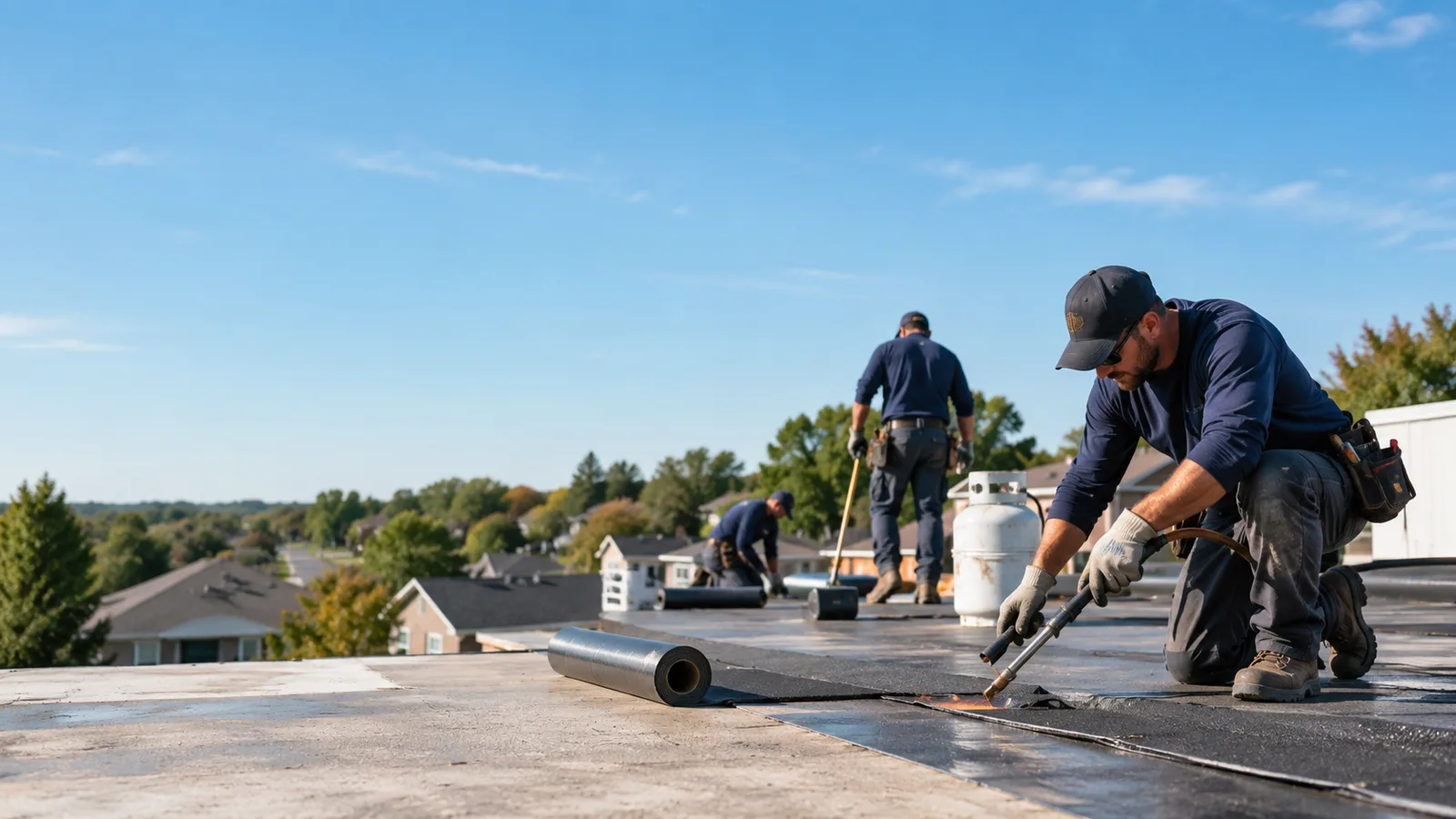 Flat Roof Leak Repair providers in Ostrander, OH